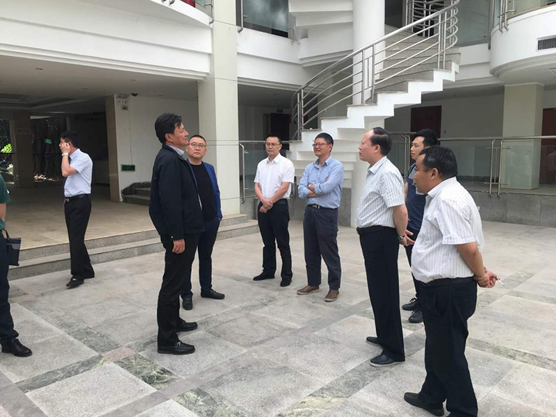 陳大智、李昌鵬視察紅格駐地